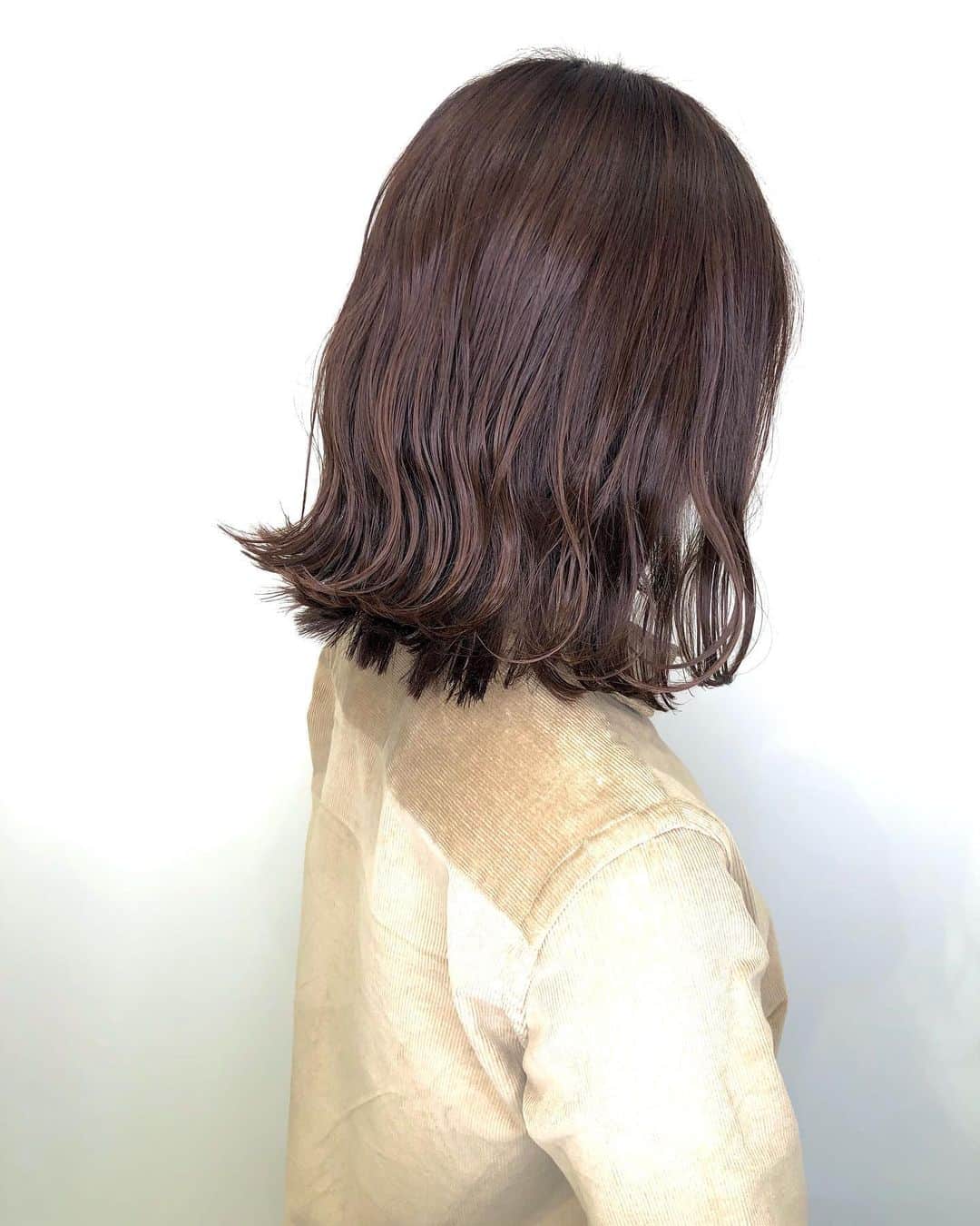 NORIのインスタグラム：「外ハネbob」