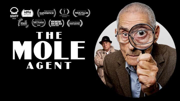 ダン・ブカティンスキーのインスタグラム：「I LOVED this documentary!  It's never too late to become a spy.    Critics are raving about Chile's official Oscar submission, #TheMoleAgent🔎💛, named one of the best documentaries of 2020 by @indiewire. From director @maitalberdi #MaiteAlberdi. @MoleAgentFIlm」