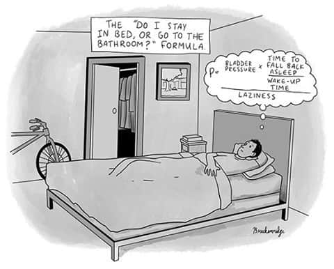 The New Yorkerさんのインスタグラム写真 - (The New YorkerInstagram)「A nightly dilemma. #NewYorkerCartoons 🖋@jacobi_brecks」2月1日 9時50分 - newyorkermag