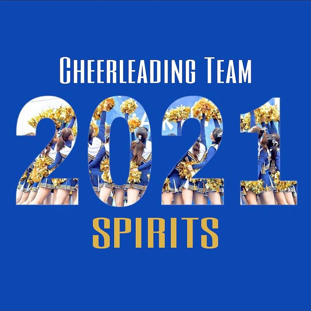 中央大学応援団チアリーディング部SPIRITSのインスタグラム：「【SPIRITS 2021 新体制開始】  先日から新体制での活動が始まりました‼️ コロナウィルスの終息の目処がたたず先が見えない世の中ではありますが、モチベーションを落とすことなく今私たちができることを精一杯やっていきたいと思います🔥  本年もSPIRITSをどうぞよろしくお願い致します🤝✨  2枚目は新体制になってからはじめての集合写真です📸♥️(⚠︎撮影時のみマスクを外しています)  #新体制#2021#chuouniversity #中央大学#中大 #応援団 #中央大学応援団 #チアリーディング #SPIRITS#cheer #cheerleading#cheerleadingteam #春から中大 #春から中央」