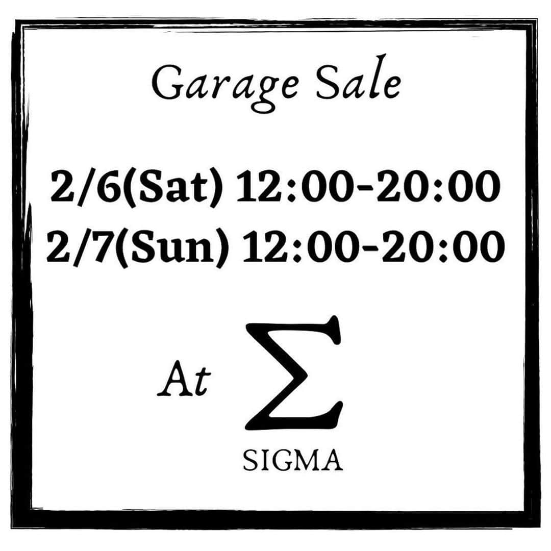 dracaenaさんのインスタグラム写真 - (dracaenaInstagram)「ガレージセール　in シグマ　吉祥寺 2/6日(土)、7日(日)の2日間限定 garage sale開催致します！！🛍  この日のためにご用意したたくさんの古着を卸価格でお買い求めいただける、毎回大好評のイベント！🧥👖👗 今回はSIGMAに売り場をご用意し、とても見応えのある売り場になっております。 どなたでもお越しいただけますので、ぜひお一人様でもお気軽にお越しください。  業者様も大歓迎です！🙌  【開催日時】 2月6日(土) 12:00〜20:00 2月7日(日) 12:00〜20:00  【開催場所】 シグマ　吉祥寺  〒180-0003 東京都武蔵野市吉祥寺南町１丁目１５−７ TEL 0422-26-9366  「吉祥寺駅　公園口」下車→徒歩5分  地図はこちらからご確認下さい ↓　↓　↓ https://goo.gl/maps/ASgeiZbagGwHjoGK6  ※コロナウイルス感染症対策として、会場にて検温を実施させていただき、37.5°c以上熱がある方は入場をお断りさせていただきます。 ・ ・ ・  #ドラセナ#古着屋ドラセナ#SIGMA#シグマ吉祥寺#japan#tokyo#kichijoji#vintagefashion#fashion#vintagestore#vintageclothing#used#garagesale#古着#古着屋#ガレージセール#武蔵野#イベント」2月1日 20時23分 - dracaena_kichijoji