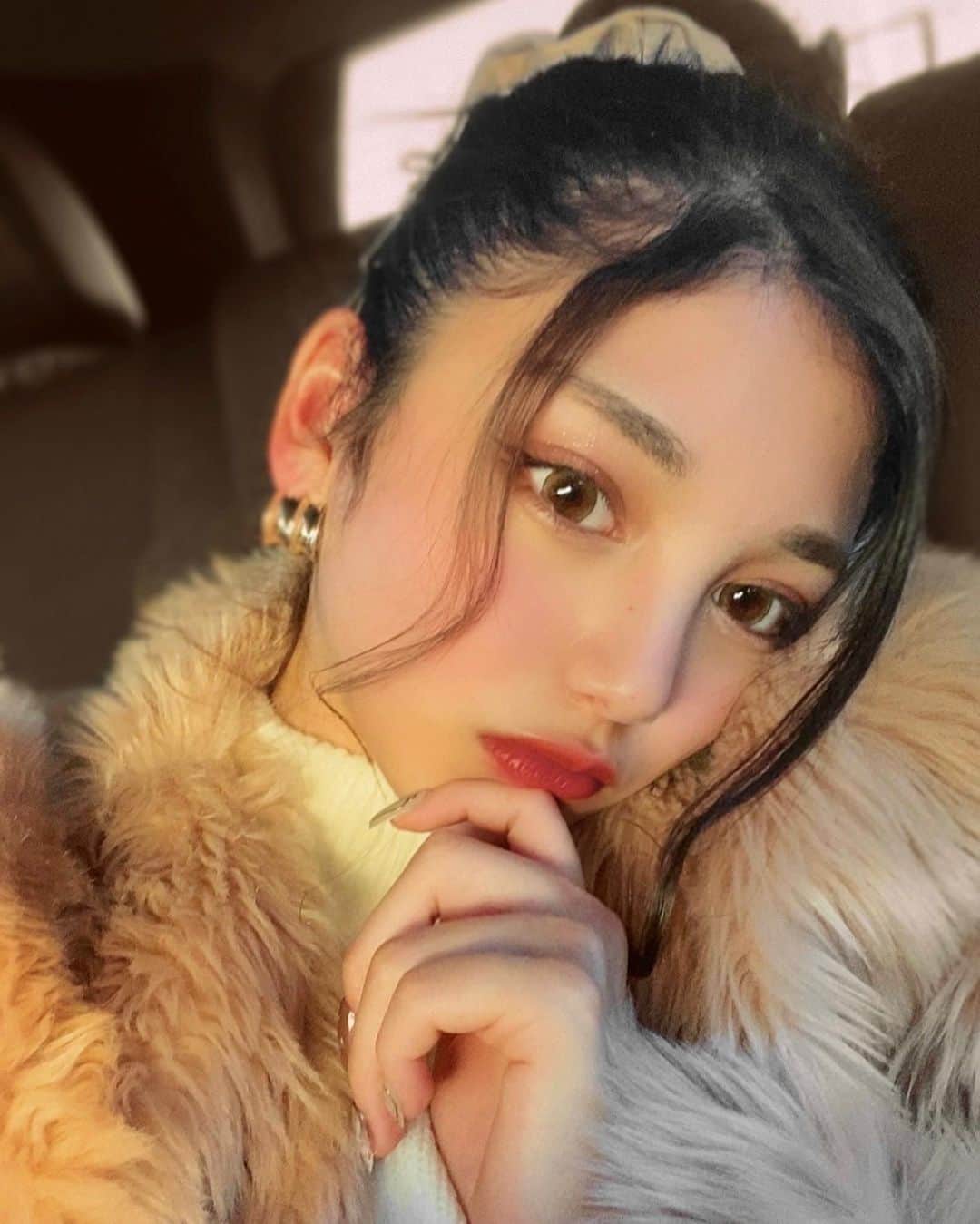 サントス飛鳥のインスタグラム：「いつもと違う雰囲気💌   #selfie #like #instagood #ootd #fashion #style #셀카 #셀스타그램 #얼스타그램 #소통해요 #我 #自拍#粉我 #时装 #jk #高校生 #selfiegram #02」