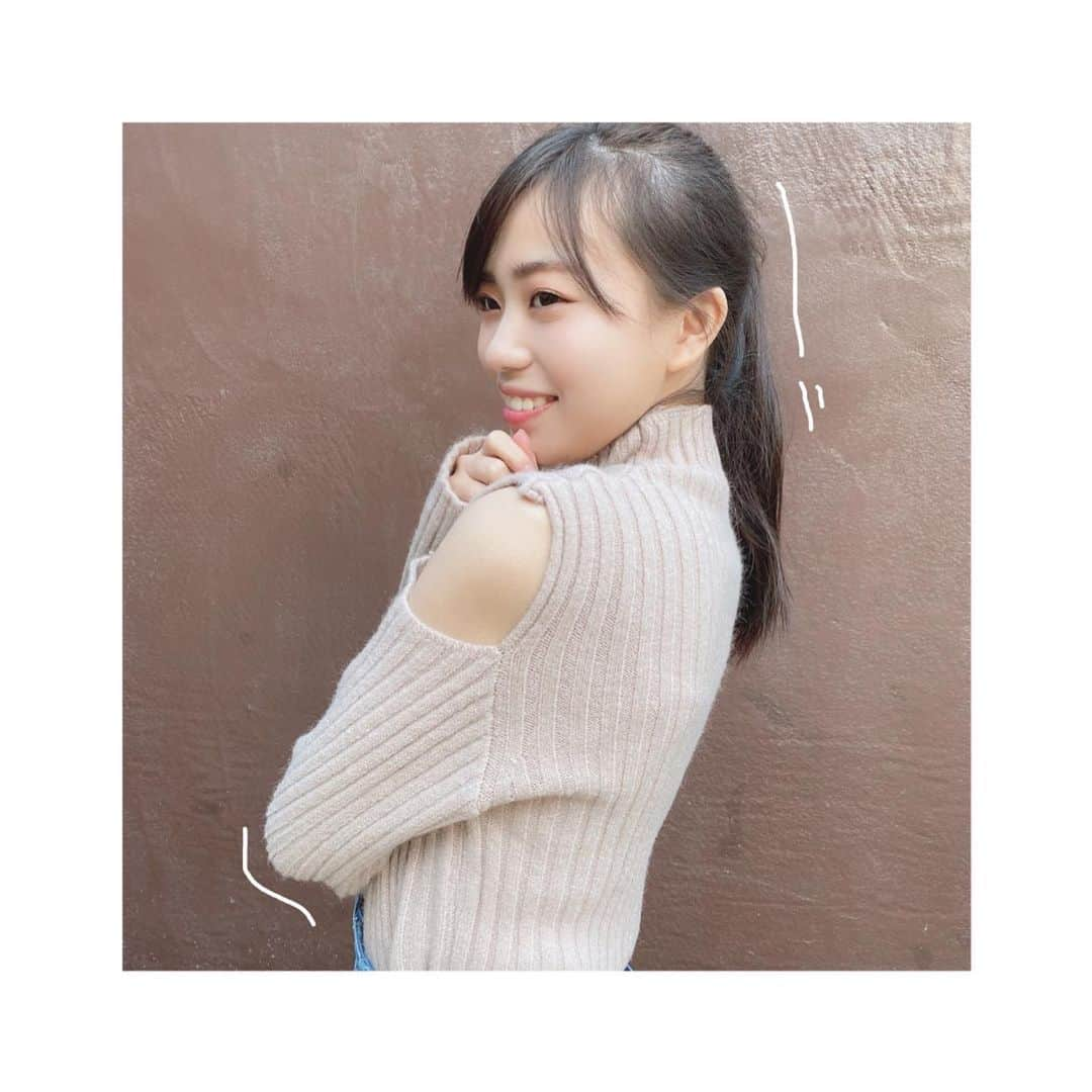 栗山梨奈さんのインスタグラム写真 - (栗山梨奈Instagram)「えへへ」2月1日 20時43分 - krn_hkt48