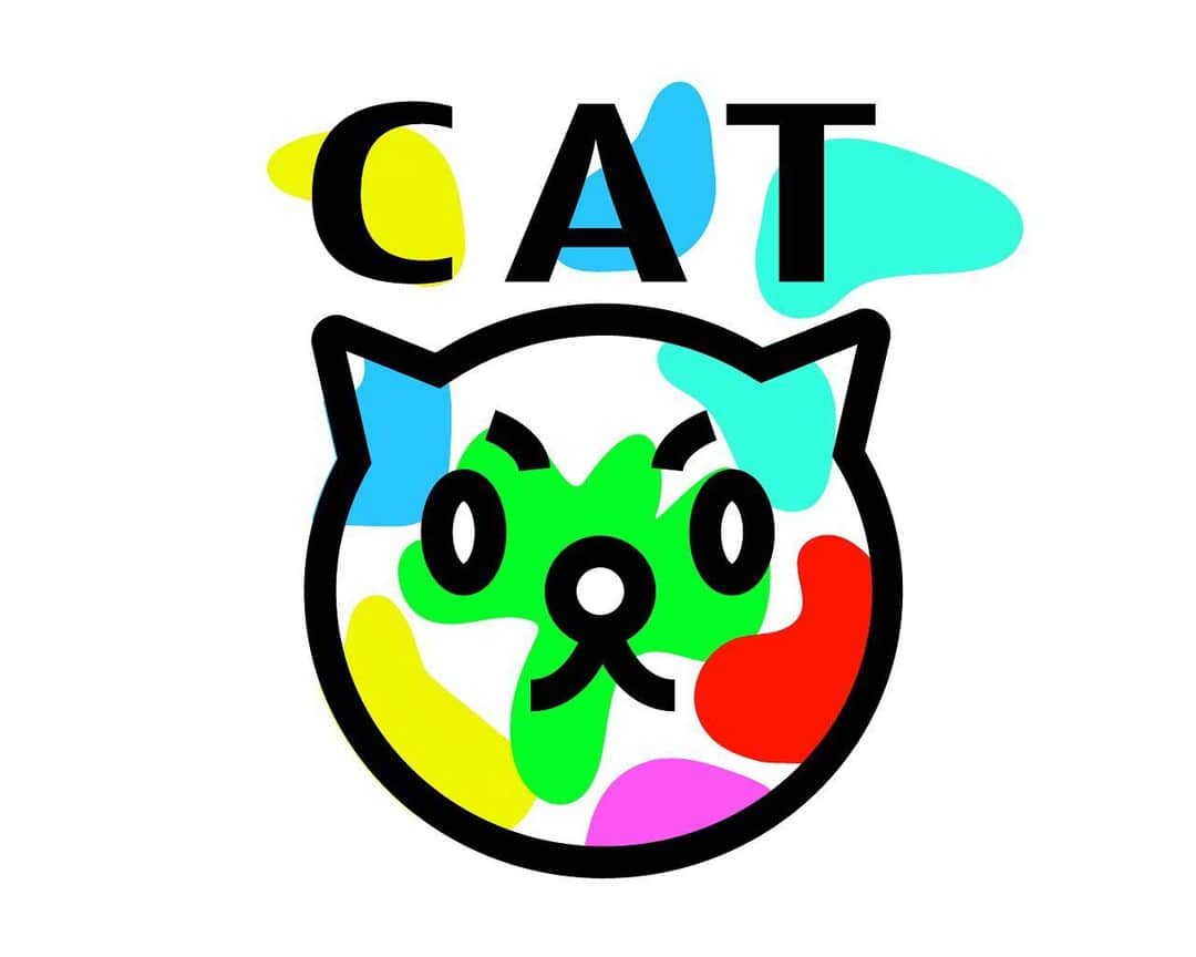 大村まなるのインスタグラム：「CAT2 #illastration  #イラスト #colorful #cat #猫」