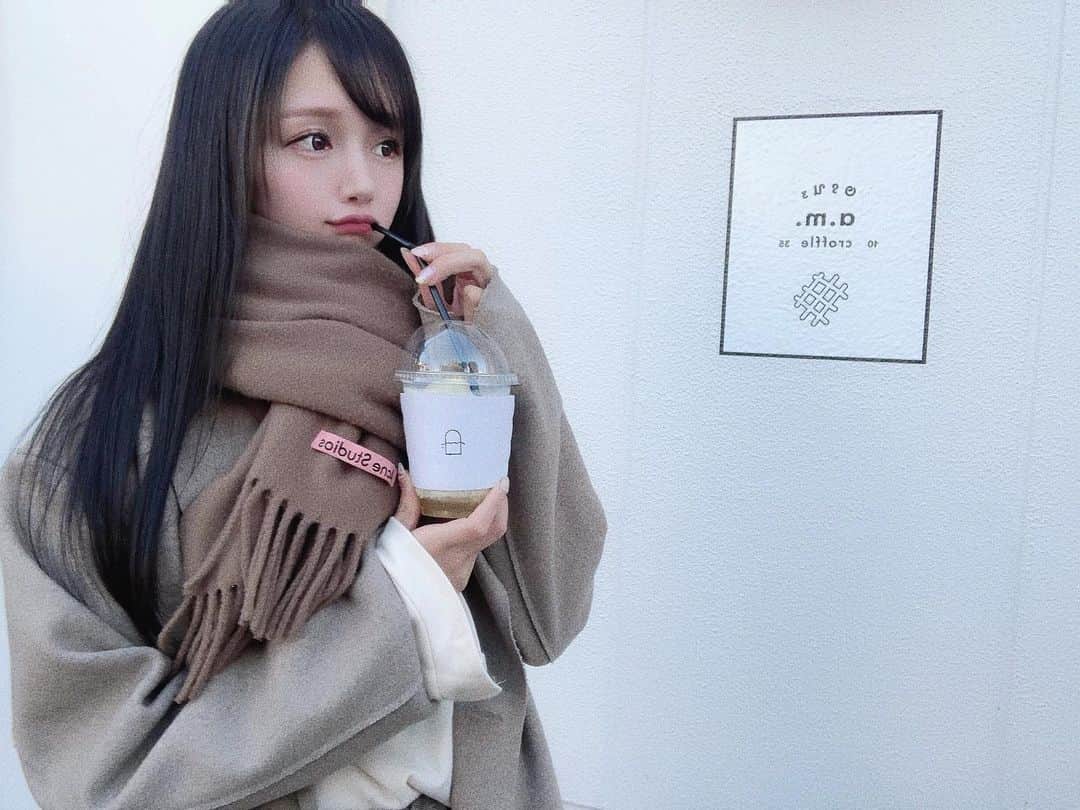 yuu__aaaのインスタグラム：「. . 初めて美酢飲んだ❤︎！ 美容にとっても良いらしい🥰 . @a.m.croffle  さんで♡ . . #韓国#cafe#カフェ巡り #名古屋カフェ#韓国カフェ#美酢#ダイエット#美容」