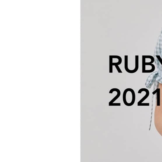 RUBY AND YOUのインスタグラム：「𝟐𝟎𝟐𝟏 𝐒𝐏𝐑𝐈𝐍𝐆/𝐒𝐔𝐌𝐌𝐄𝐑  #rubyandyou」