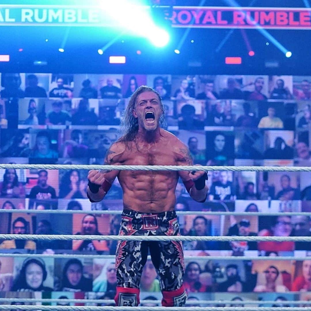 WWEさんのインスタグラム写真 - (WWEInstagram)「@edgeratedr is going to #WrestleMania!!! #RoyalRumble」2月1日 12時56分 - wwe