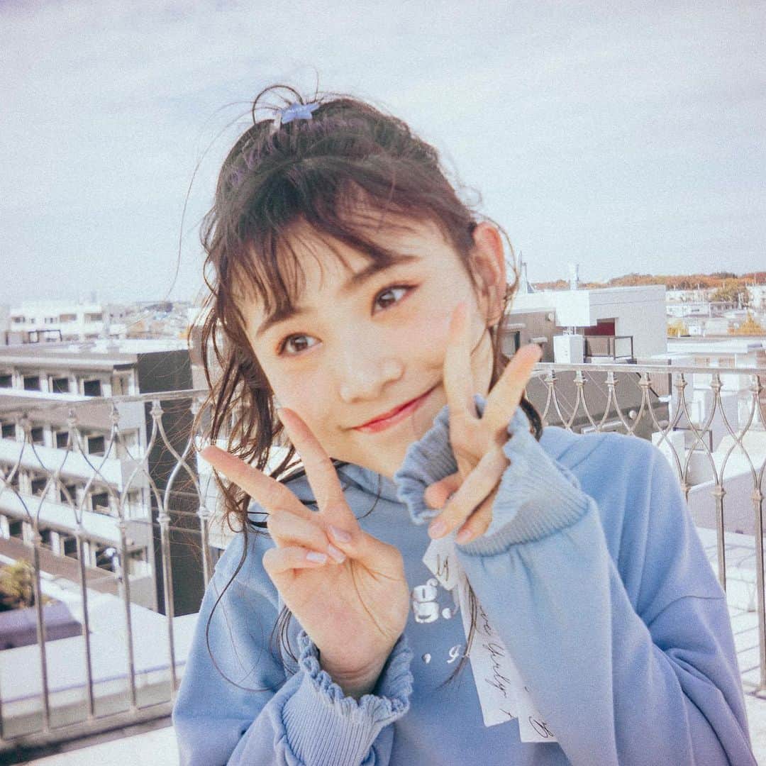 ニコ☆プチのインスタグラム：「おちゃめなアキのオフショ！﻿ ﻿ #ニコプチ﻿ #近藤藍月」