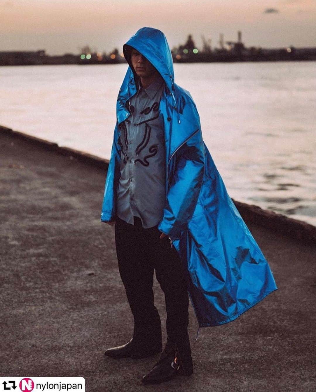 アツシナカシマのインスタグラム：「#atsushinakashima #アツシナカシマ #fashion #mode #山田裕貴 @00_yuki_y」