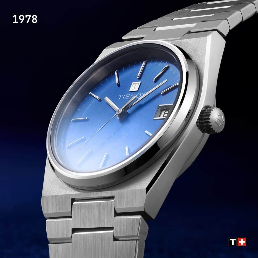 ティソさんのインスタグラム写真 - (ティソInstagram)「A swiss made throwback to a flagship Tissot design from 1978. With its slim and evocative design and love for details, the new Tissot PRX becomes a true essential for all the design enthusiasts out there. Swipe left and let's compare both the model from the past and present ➡️  #Tissot #ThisIsYourTime #PRX」2月1日 17時00分 - tissot_official