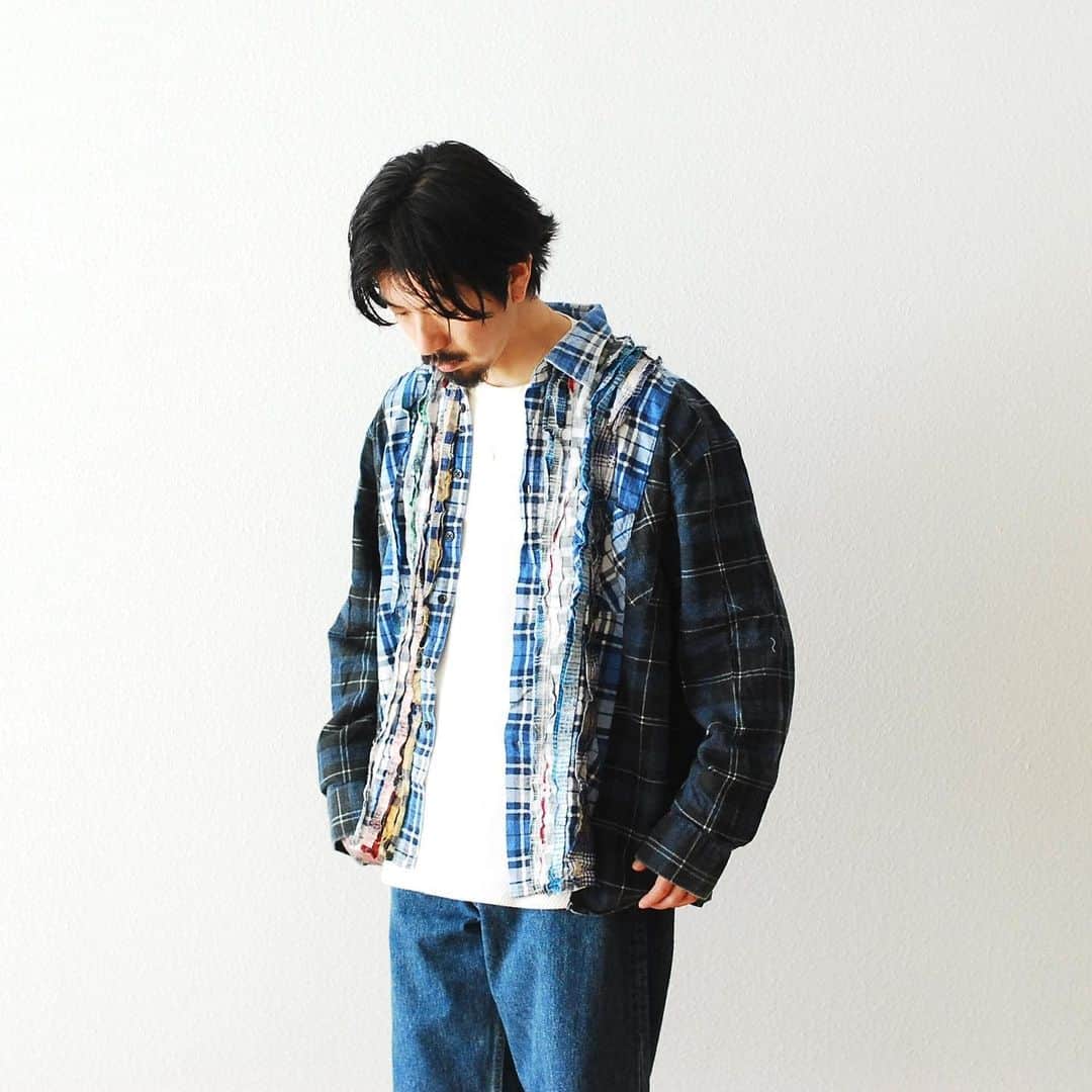 wonder_mountain_irieさんのインスタグラム写真 - (wonder_mountain_irieInstagram)「_ Rebuild by Needles / リビルドバイニードルズ "Flannel Shirt - Ribbon Wide Shirt" ¥22,000- _ 〈online store / @digital_mountain〉 https://www.digital-mountain.net/shopdetail/000000012885/ _ 【オンラインストア#DigitalMountain へのご注文】 *24時間受付 *14時までのご注文で即日発送 *1万円以上ご購入で送料無料 tel：084-973-8204 _ We can send your order overseas. Accepted payment method is by PayPal or credit card only. (AMEX is not accepted)  Ordering procedure details can be found here. >>http://www.digital-mountain.net/html/page56.html _ 本店：#WonderMountain  blog>> http://wm.digital-mountain.info _ #NEPENTHES #Needles #ネペンテス #ニードルズ _ 〒720-0044  広島県福山市笠岡町4-18  JR 「#福山駅」より徒歩10分 #ワンダーマウンテン #japan #hiroshima #福山 #福山市 #尾道 #倉敷 #鞆の浦 近く _ 系列店：@hacbywondermountain _」2月1日 17時22分 - wonder_mountain_