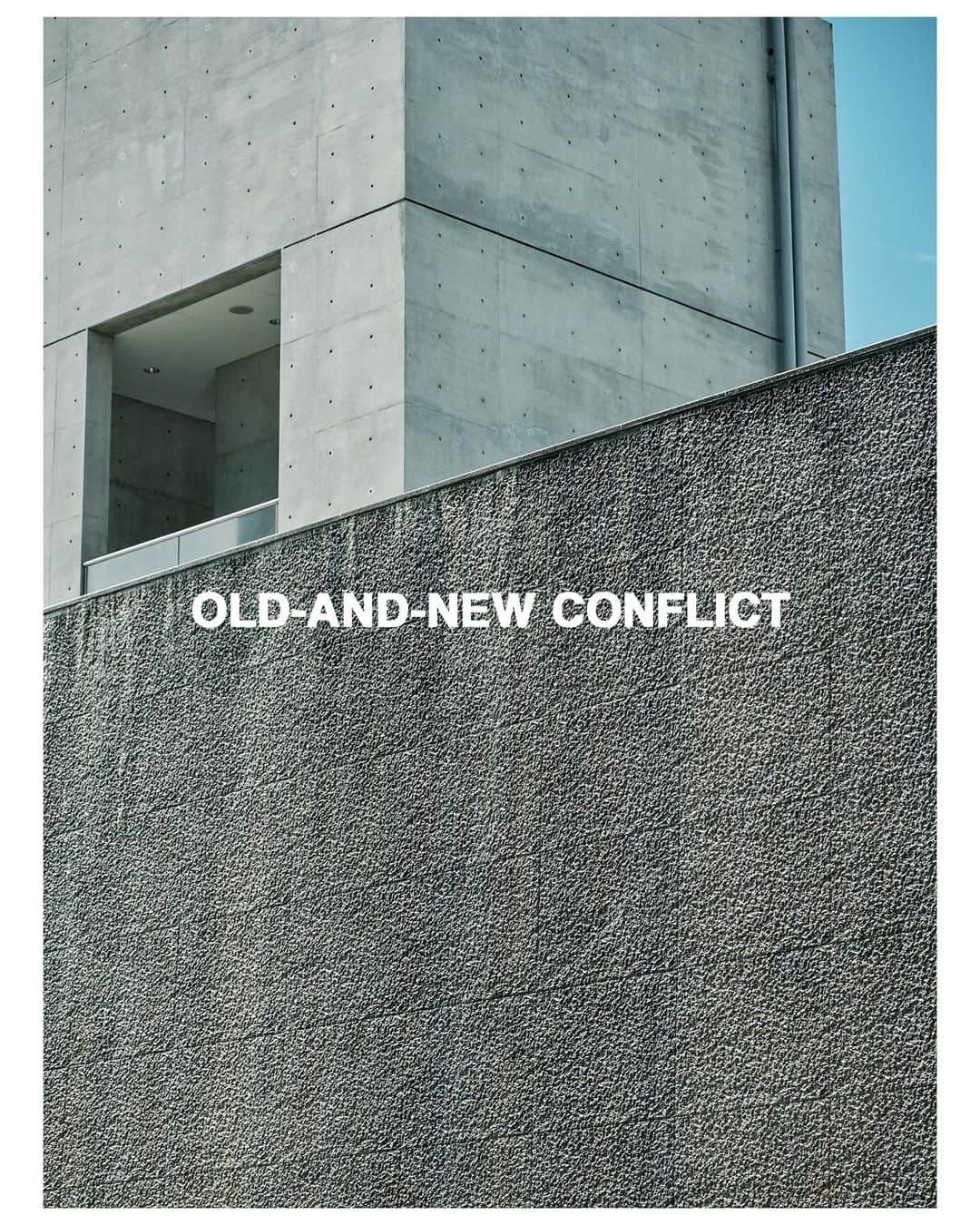 今西龍君のインスタグラム：「TOZAOU @tozaou  21SS Look Book "Old-and-New Conflict"  Art Direction & Styling @tatsuki_itakura  Photography @matsuryo_3  Hair & Make Up @koseikitada   #TOZAOU #21SS #lookbook  #安藤忠雄」