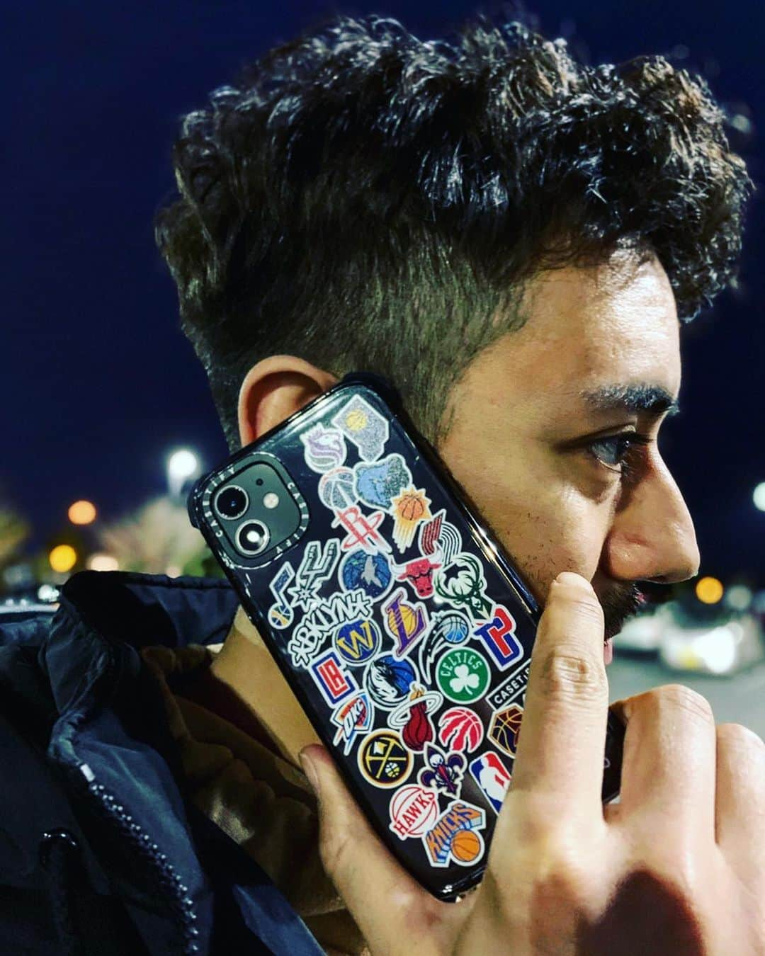 眞庭城聖のインスタグラム：「NEW iPhone case  @casetify_jp #nbaxcasetify #CASETiFY #caseiphone #NBA #ultraImpact」