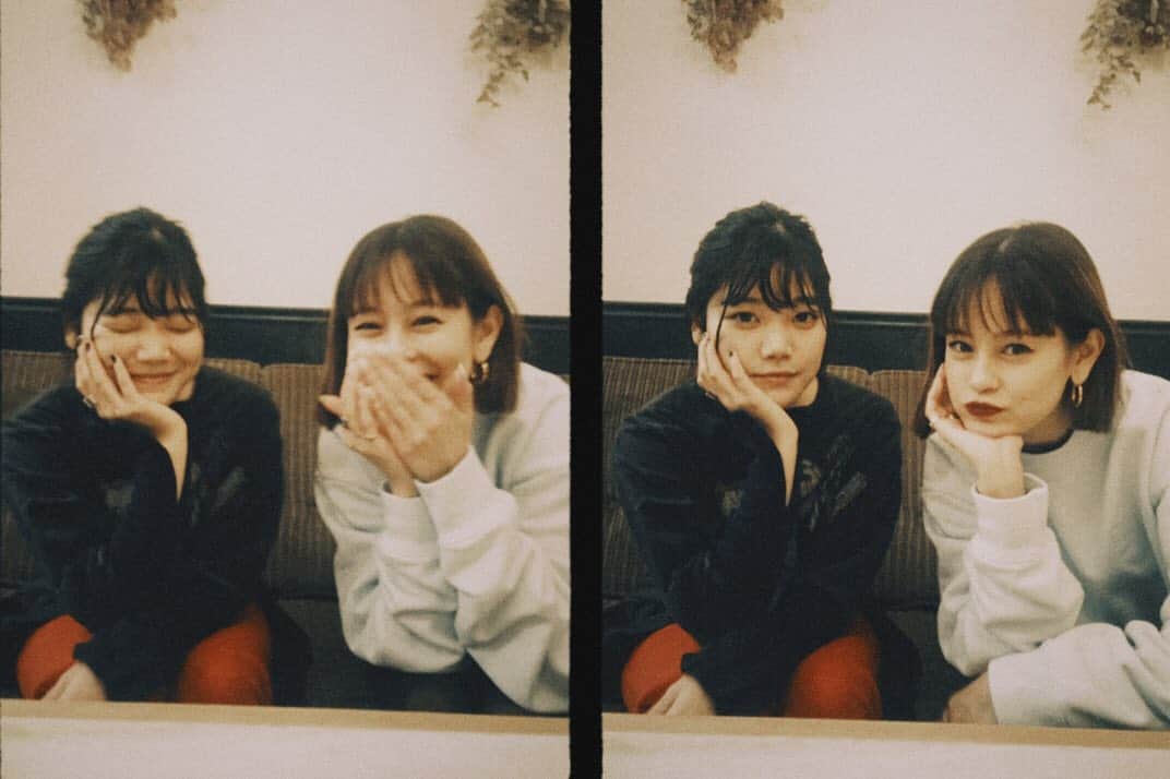 板橋よしえのインスタグラム：「. Lovely Girls💕 @cc_chittiii_bish & @okss2121 いっぱい話して いっぱい笑って たのしいひととき！」