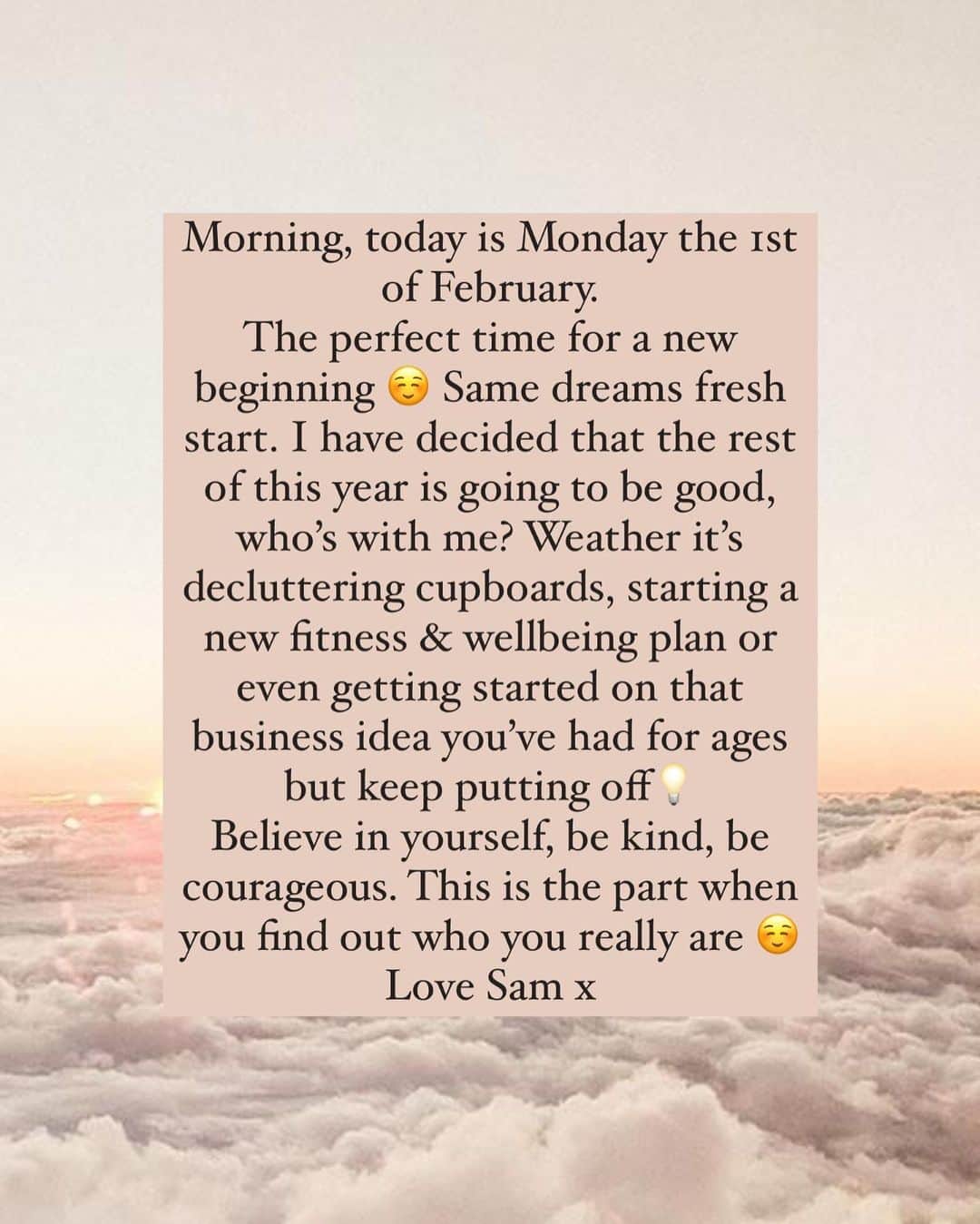 サム・フェアーズのインスタグラム：「✨ tag someone who needs to hear this today ✨」