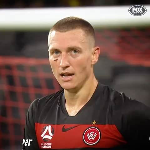 ミッチェル・デュークのインスタグラム：「Football is a crazy journey and all I can say is I’m buzzing to get back home to do what I love 🔴⚫️ @wswanderersfc」