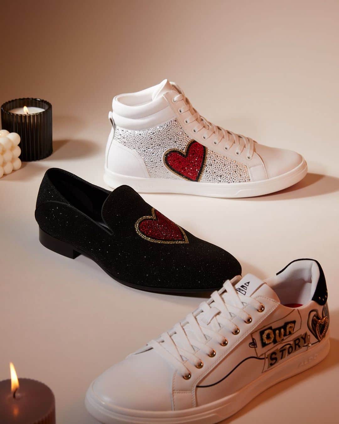 ALDO shoesさんのインスタグラム写真 - (ALDO shoesInstagram)「Love is in the air. This Valentine's Day, make it all about you. Wear your heart on your feet with our special collection designed to shower you with love. #AldoShoes」2月2日 5時21分 - aldo_shoes