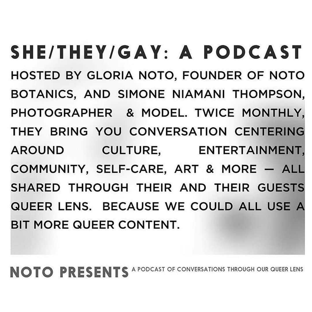glorianotoさんのインスタグラム写真 - (glorianotoInstagram)「It’s ALIVE - episode 1 now streaming wherever you get your podcasts ! Subscribe , send us feedback, suggestions, whatever you want to hear ( but keep It queer ) dM is at @she_they_gay_podcast」2月2日 6時36分 - glorianoto