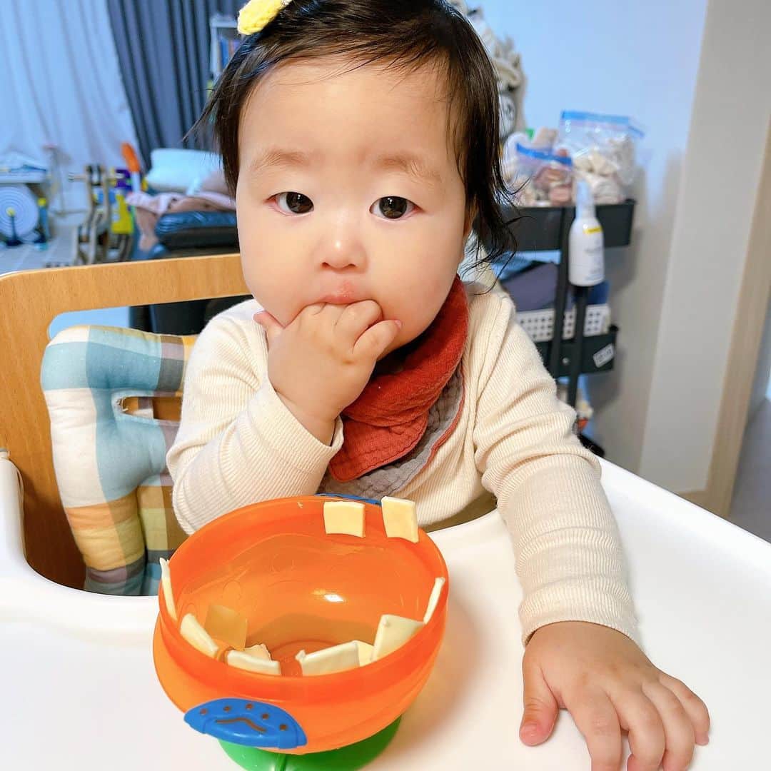 イ・ユンジのインスタグラム：「치즈소울 #291일#눈에띄게#매일이다른요즘 #개인기#만세짝짜꿍곤지곤지이마이마쿵작쿵짝안녕안아예뻐기대」