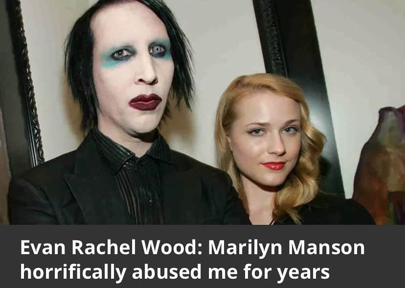 METAL HAMMERのインスタグラム：「Evan Rachel Wood and other women have come forward with statements about Marilyn Manson. Full story at metalhammer.com #MarilynManson」