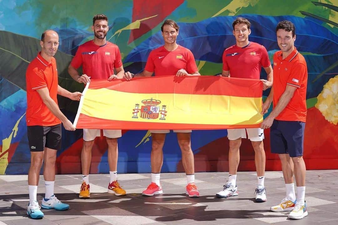 ロベルト・バウティスタ・アグートのインスタグラム：「We are ready 🇪🇸 . #AtpCup #Tennis #Tenis #AtpTour #Spain」