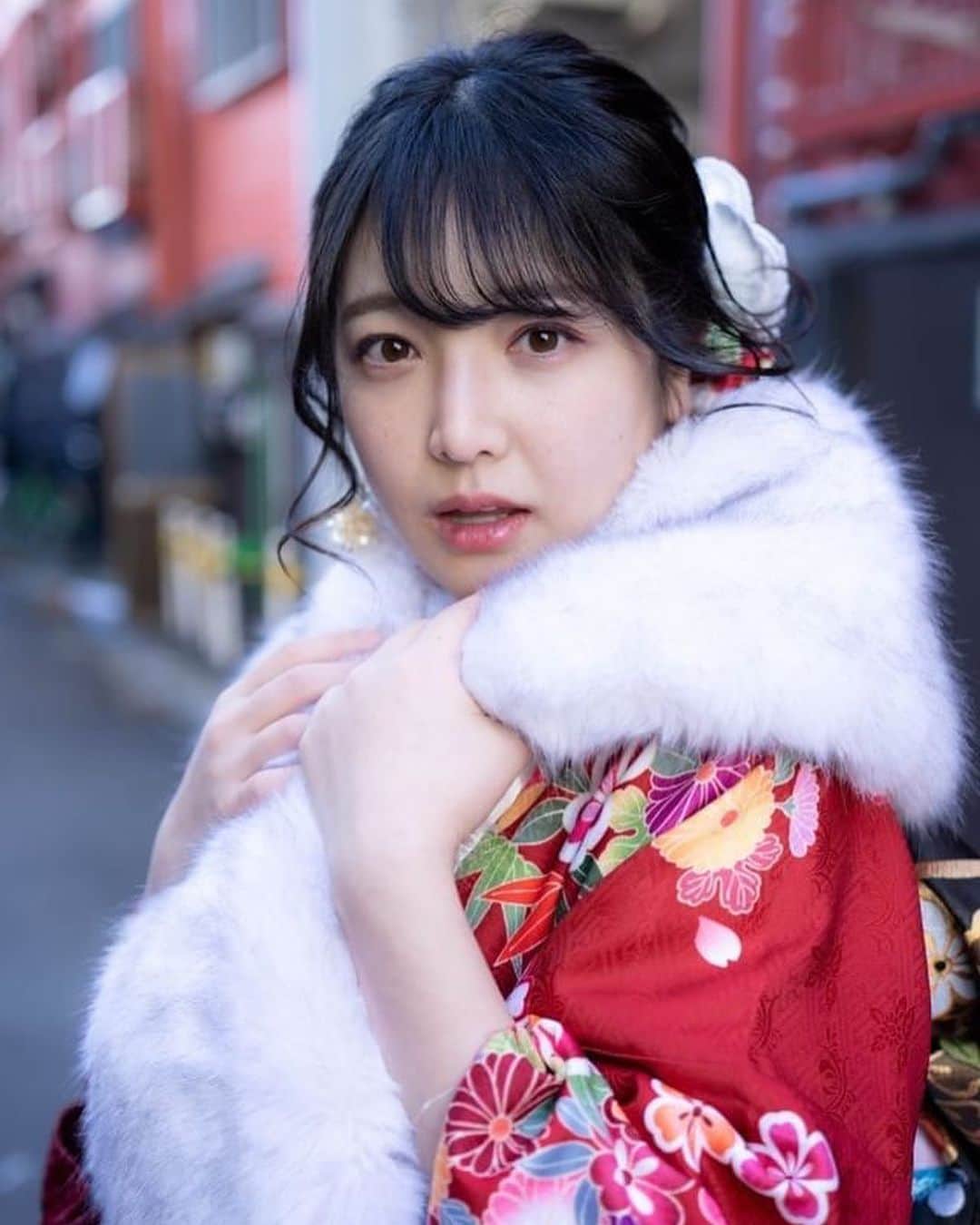 佐咲日菜のインスタグラム：「浅草にて☺︎✨」