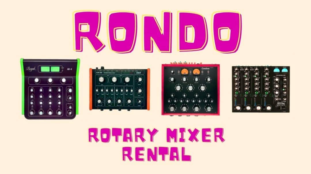 Block.fmのインスタグラム：「日本初のロータリーDJミキサー専門レンタルショップ『RONDO』がオープン。オンラインでE&S DJR400など人気のロータリミキサーが宅配レンタル出来る。⁠ ⁠ 続きはlink in bio」
