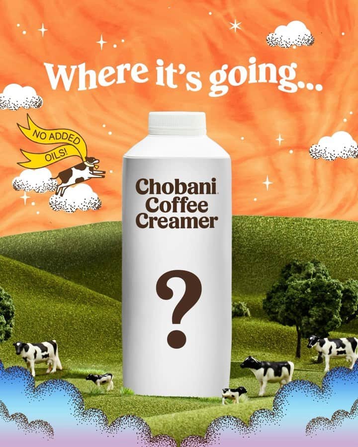 Chobaniのインスタグラム：「Chobani Coffee Creamer fans, it’s time to dream big and win bigger 💸 Tell us about the Creamer flavor of your fantasies for a chance to win $75,000—and see your flavor in stores, IRL ☕ The winning flavor will be voted on by Creamer fans just like yourself, and two runners-up will win $15,000 and $10,000! ✨ Link in bio to learn more. #chobanicoffeecreamer #chobani * * NO PURCHASE NECESSARY. Enter Contest by: 2/28/21. To enter and for Official Rules, visit chobanicoffeecreamer.com/.」