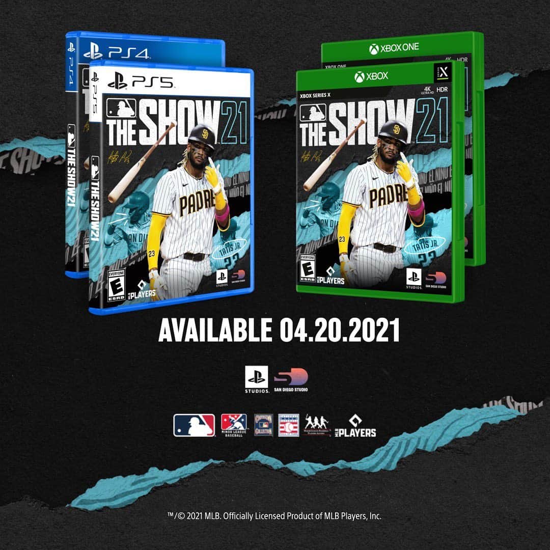 MLBさんのインスタグラム写真 - (MLBInstagram)「From superstar to cover star. Fernando Tatis Jr. is here to change the game.  You can now pre-order @mlbtheshow 21 for PlayStation AND Xbox at the link in our bio.」2月1日 23時09分 - mlb
