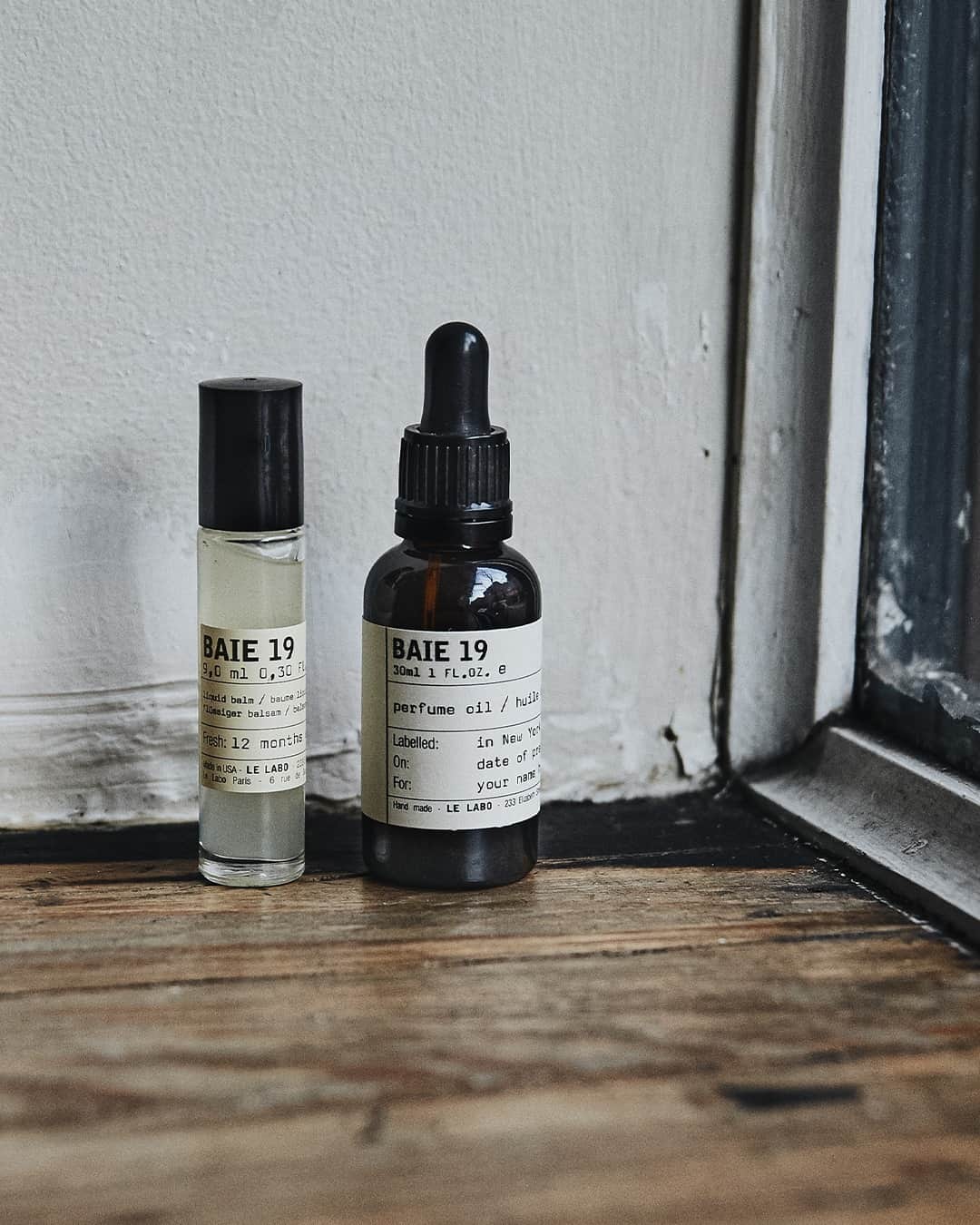 のインスタグラム：「Baie 19 Liquid Balm and Perfume Oil… alternative forms, same signature scent.  #alcoholfree #carryyoursignaturescentanywhere」