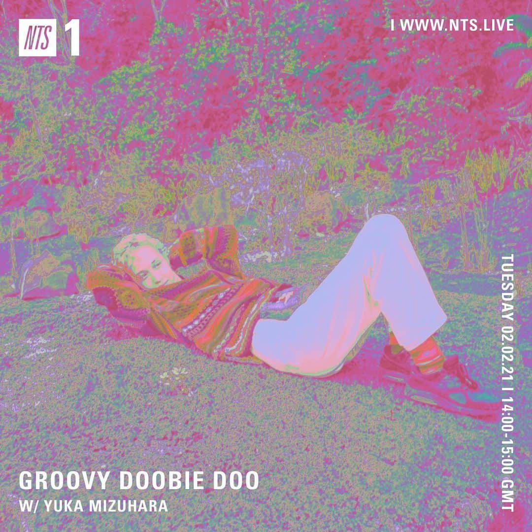 水原佑果さんのインスタグラム写真 - (水原佑果Instagram)「NEXT#GROOVYDOOBIEDO  IS GOING ON AIR TMRW @nts_radio ⌣̈⃝ ♡ ⌣̈⃝x」2月2日 0時08分 - ashley_yuka