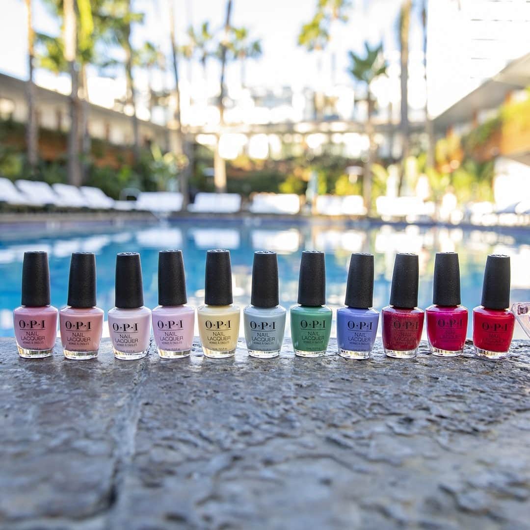 OPIさんのインスタグラム写真 - (OPIInstagram)「Lights. Camera. ✨#OPIHollywood✨ Introducing 12 new shades inspired by the city of glitz, glamour, and dreams come true. The palette:  ✔️Soft pinks and nudes that are timeless staples ✔️Bright pops of color that scream LA pool days ✔️Deep blues and reds fit for a red carpet ✔️Rich shimmers that will steal the show  #ColorIsTheAnswer #OPIObsessed #OPINailLacquer #HollywoodVibes #RedCarpetNails #SpringNails #SummerNails #VacationNails #NailTrends #NailInspo #LACommunity」2月2日 1時00分 - opi