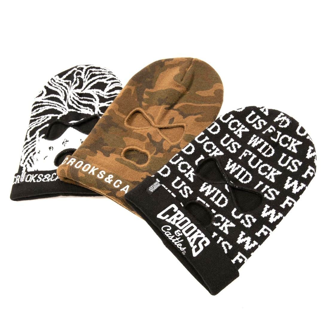 Crooks & Castlesのインスタグラム：「Did you cop one of our ski masks yet?⁠ ⁠ #skimask #cstc #crooks #crooksncastles #cantstopthecrooks」