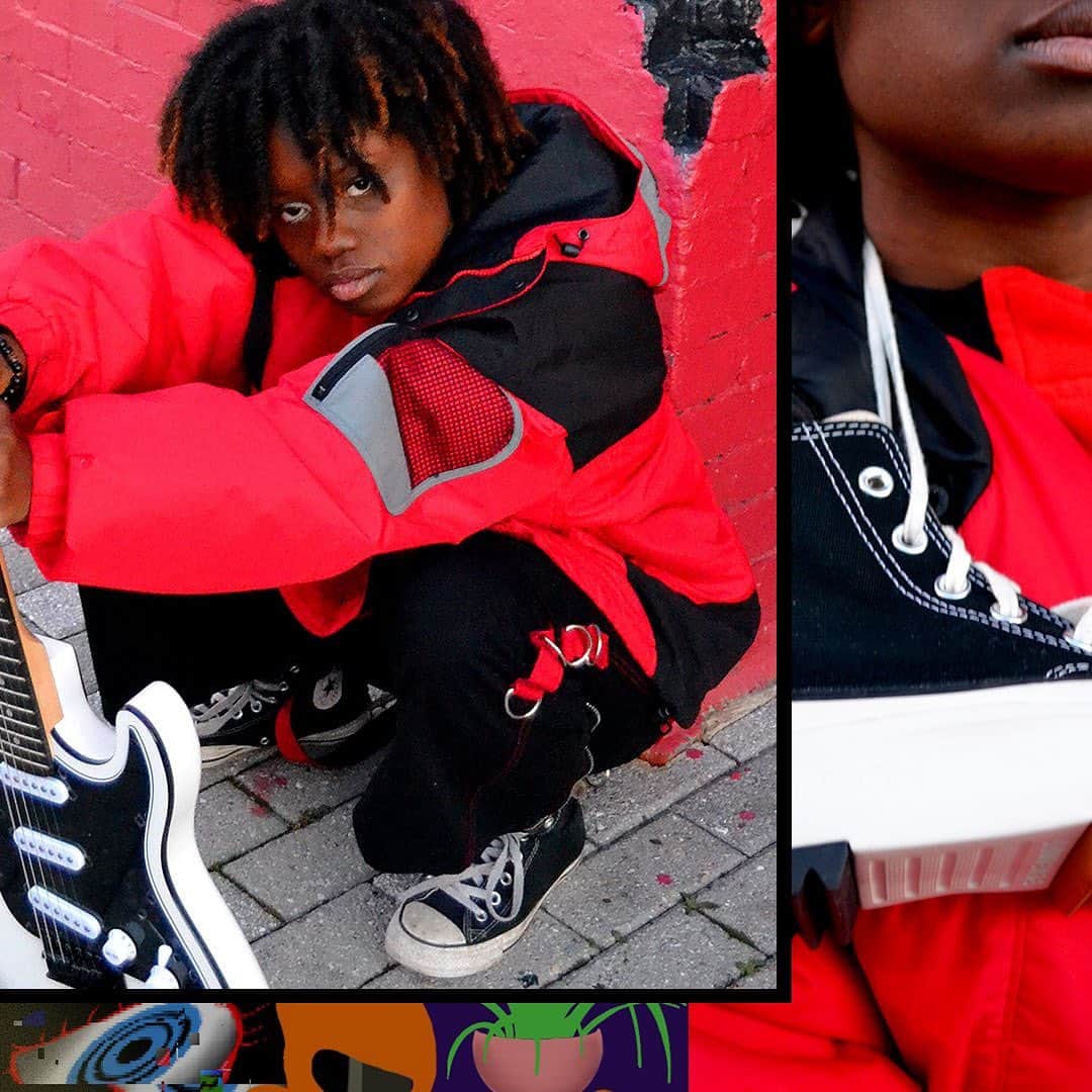 converseのインスタグラム：「Black Joy is critical to progress.⁣⁣ ⁣⁣ To kickoff Black History Month, we commissioned Converse All Star Royal Thomas to interpret the idea of Black Joy, which speaks to the beauty and perseverance of being unapologetically Black. Royal (@rylthms) is an artist and creator based in Washington, DC. ⁣⁣ ⁣⁣ For this artwork, Royal was inspired by family and community: “My own loved ones and communities inspired this work. With this piece I wanted to emphasize the longevity of Black Joy, and how throughout our ancestral history we were able to still find joy and laughter in our daily lives. Black Joy is not a new concept, and it will never be fully stripped away from us.”⁣⁣ ⁣⁣ Visit our stories to hear more from Royal, and keep an eye out this month as we highlight more All Stars who share our ultimate goal of racial equality for the Black community.」