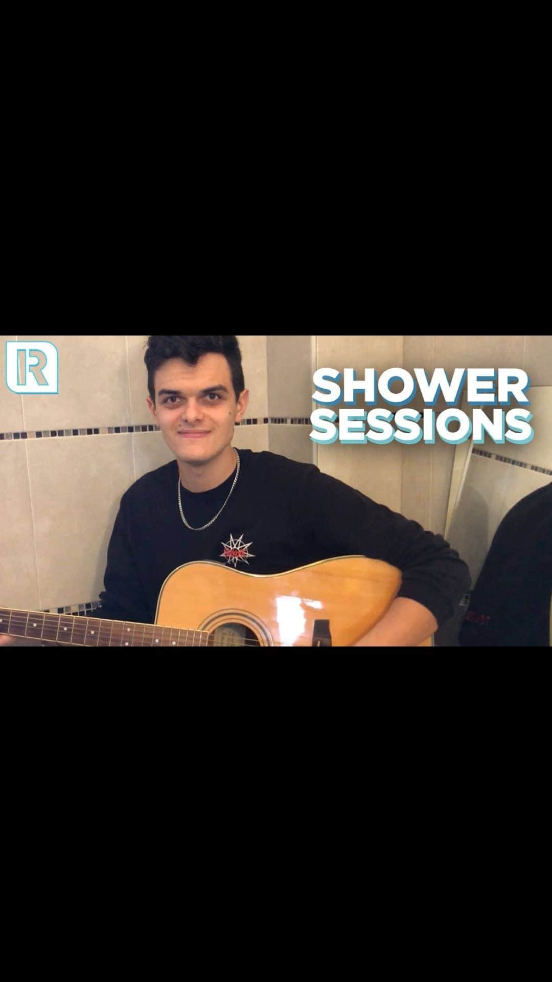 Rock Soundのインスタグラム：「Time for the latest of our Shower Sessions  We've been asking bands to record us an at-home performance in the room with the best acoustics - the bathroom  Jamie from Maggie Cassidy brings us this version of recent single 'Just To Know'」