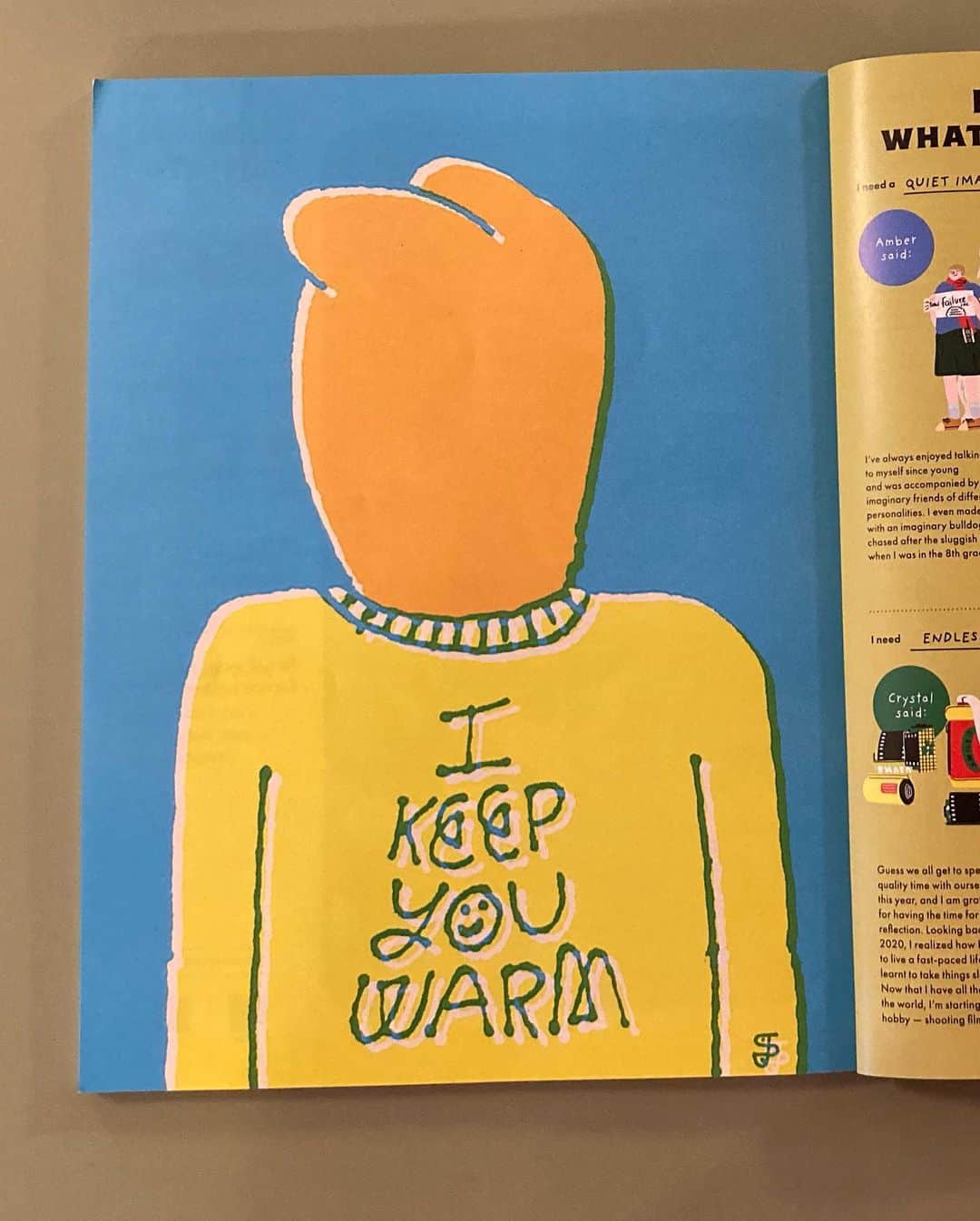 Jason G. Sturgillさんのインスタグラム写真 - (Jason G. SturgillInstagram)「If you’re a fan of illustration and you haven’t checked out @aww.mag yet you’re missing out. Here’s my contribution for the latest issue. This magazine from Hong Kong is chock full of some of my favorite illustrators/humans including @lisacongdon @beciorpin @katie_benn_ @gastoncaba @milohachim @kameyamatatsuya @ikuikustudio and many more!! The portrait of me by @celcastella on the last slide makes me so happy too!」2月2日 2時29分 - jgspdx
