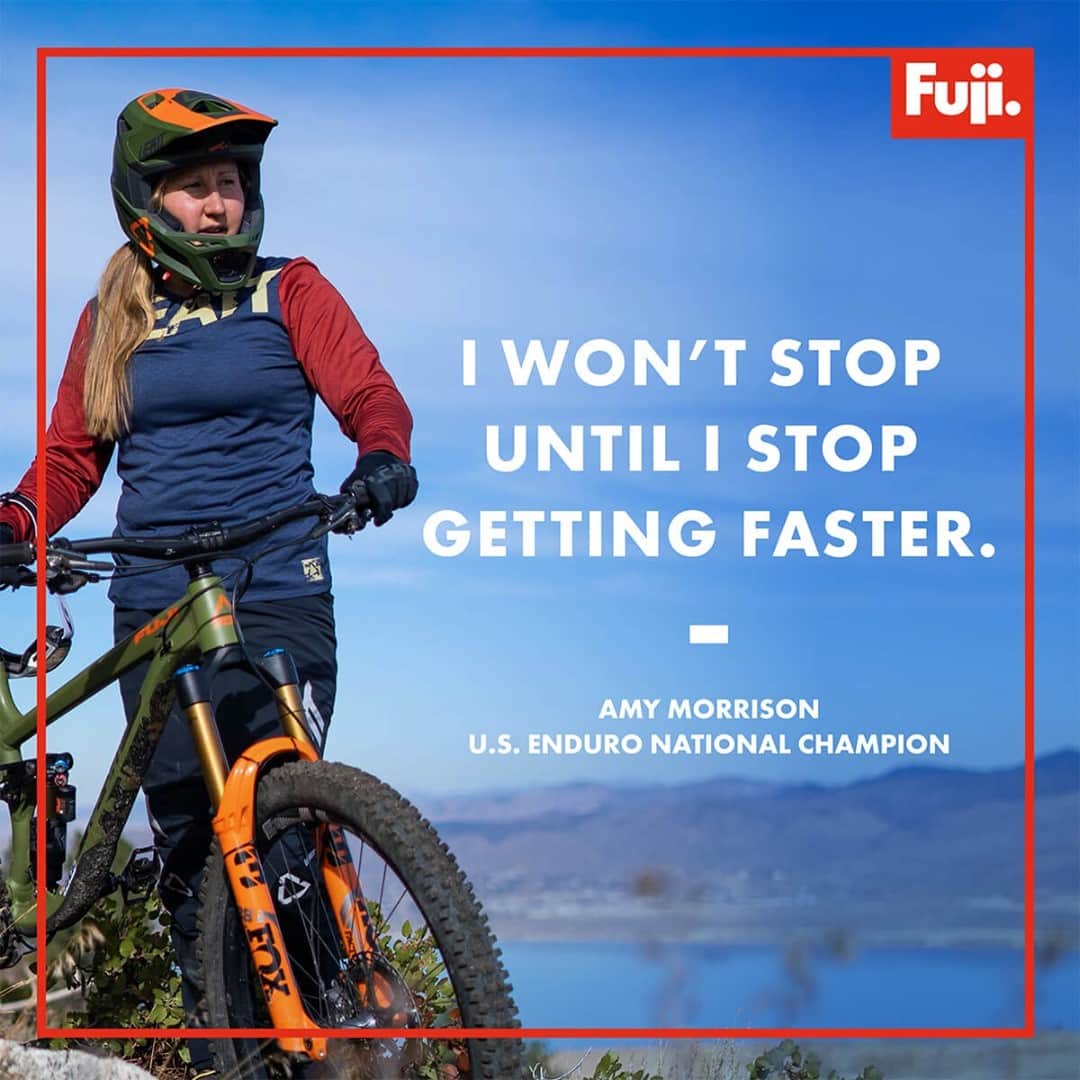Fuji Bikesさんのインスタグラム写真 - (Fuji BikesInstagram)「#MotivationMonday with US Enduro National Champion @insamymo   #mountainbike #motivation #motivationalquotes #motivationquotes」2月2日 2時42分 - fujibikes