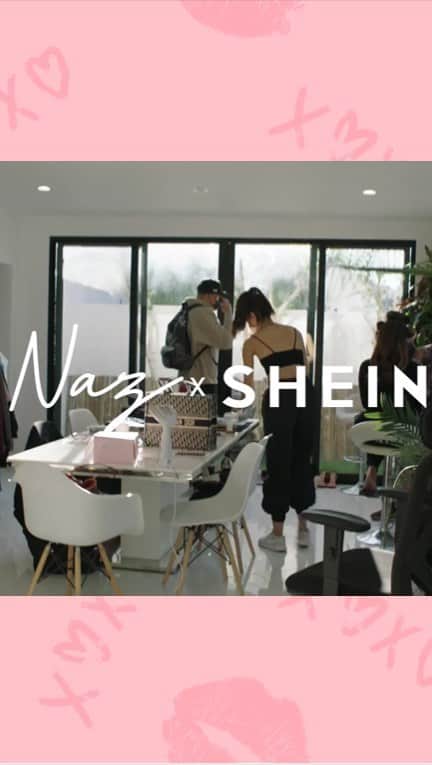 SHEINのインスタグラム：「We've got some sweet treats  in store for you this February featuring our baddest babe Naz and her hubby Mel @melwade._!  Who else is ready to see Naz's plans for Valentine's Day?」