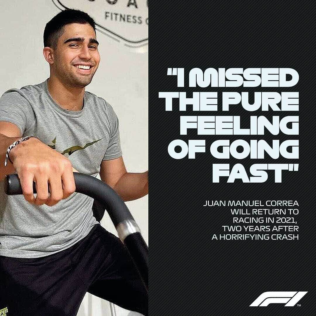 F1のインスタグラム