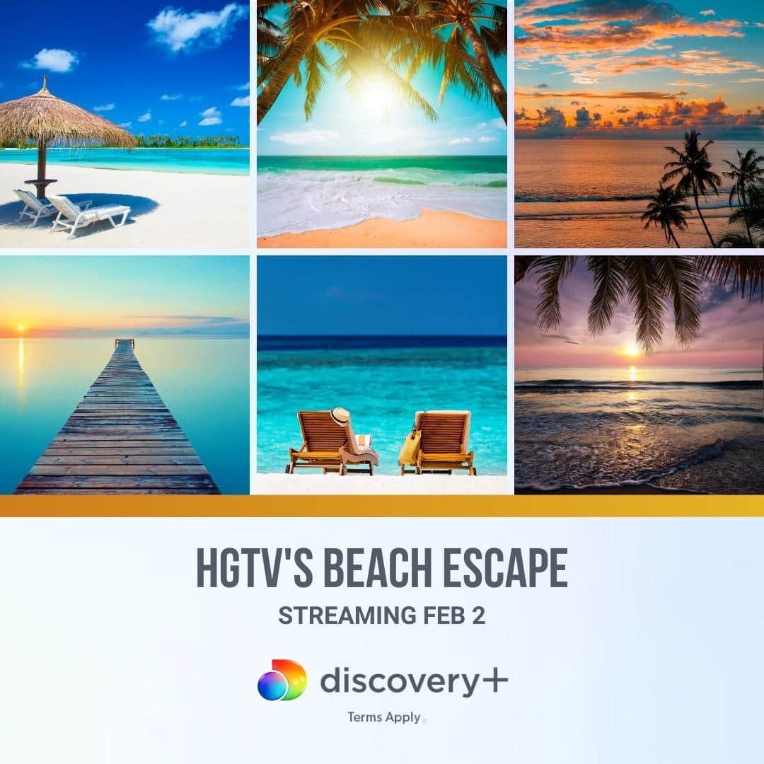 HGTVさんのインスタグラム写真 - (HGTVInstagram)「Where would you rather beach?  Chase away the snow day blues when you stream HGTV's Beach Escape on @discoveryplus...starting tomorrow with an all-NEW #BeachfrontBargainHunt.  #HGTVBeachEscape 🏖🌴」2月2日 3時30分 - hgtv