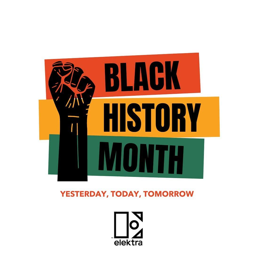 Fueled By Ramenのインスタグラム：「Elektra Music Group celebrates Black History Month with respect and reflection on the past, present & future of Black culture, activism and music.」