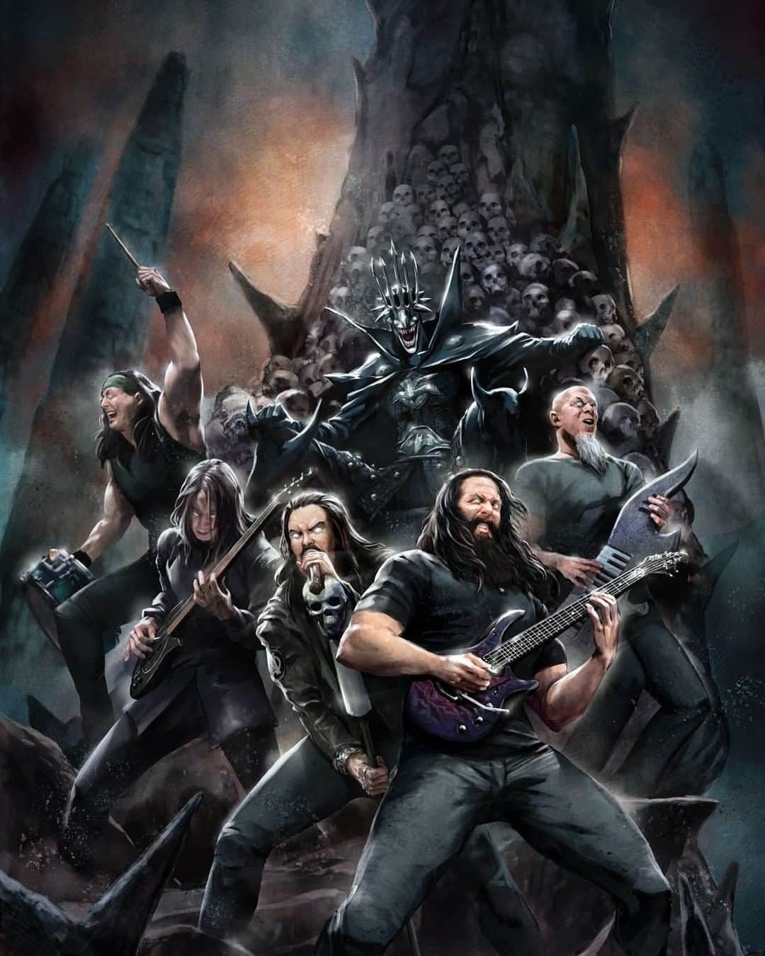 ドリーム・シアターのインスタグラム：「We are thrilled to tell you all about our exciting new collaboration with our friends at @dccomics - check out all the info at the link in bio! #dreamtheater #dccomics」