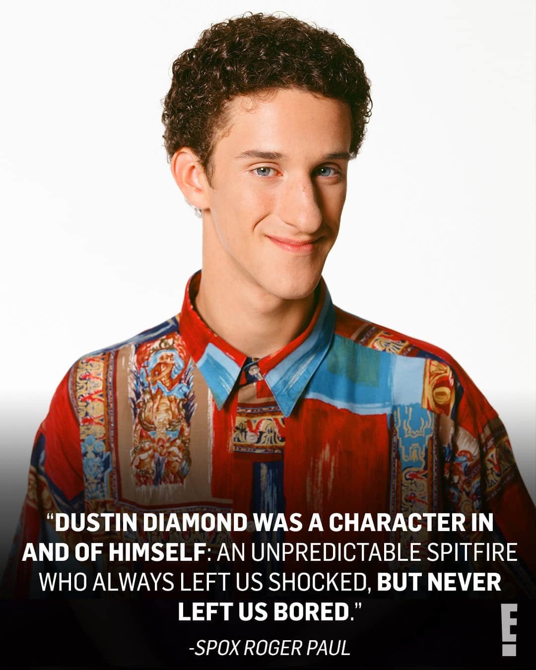 E! Onlineさんのインスタグラム写真 - (E! OnlineInstagram)「"This loss is as much stinging as it is sudden." #SavedByTheBell's Dustin Diamond has passed away following a battle with stage 4 lung cancer—Link in bio for what we know. 💔 (📷: Getty Images)」2月2日 4時30分 - enews