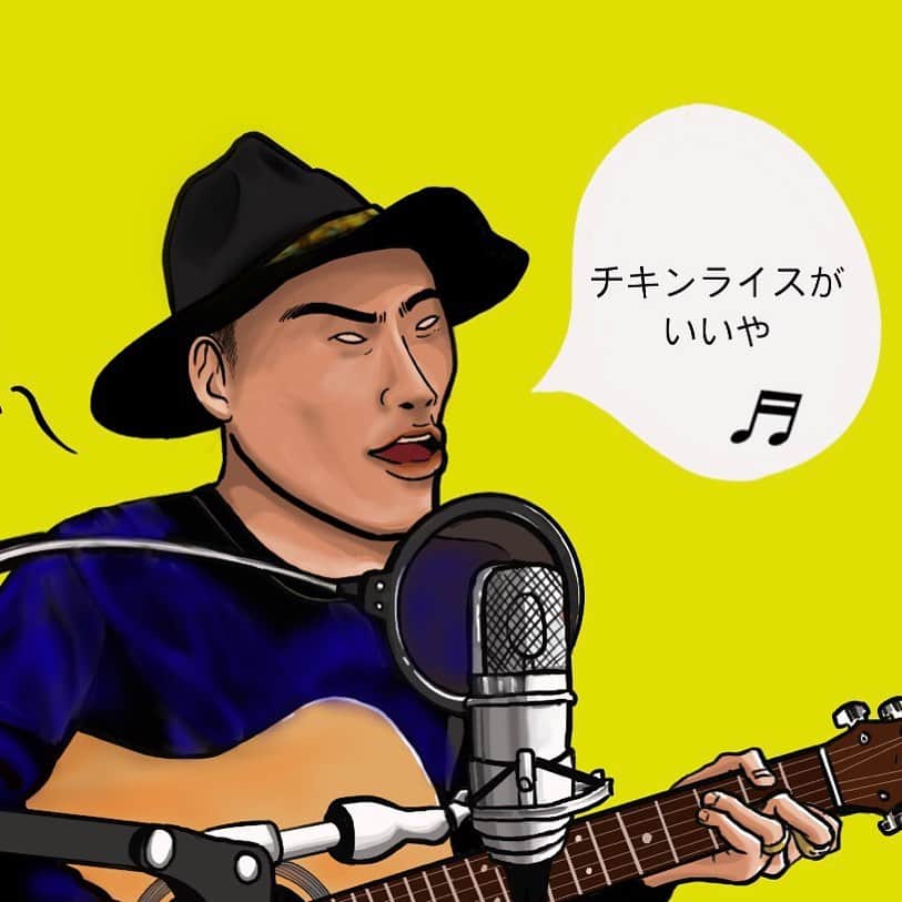 KOHSHIのインスタグラム：「今夜20時「歌ってみた」更新です  去年のクリスマス時期にタイミング合わずにアップ出来なかったんですけど、せっかくなんで再構築してアップいたします。  はりきってどーぞ。 プロフィールからご覧ください  浜田雅功と槇原敬之　「チキンライス」  #flow #kohshi #うたってみた #浜田雅功と槇原敬之  #チキンライス #youtube」