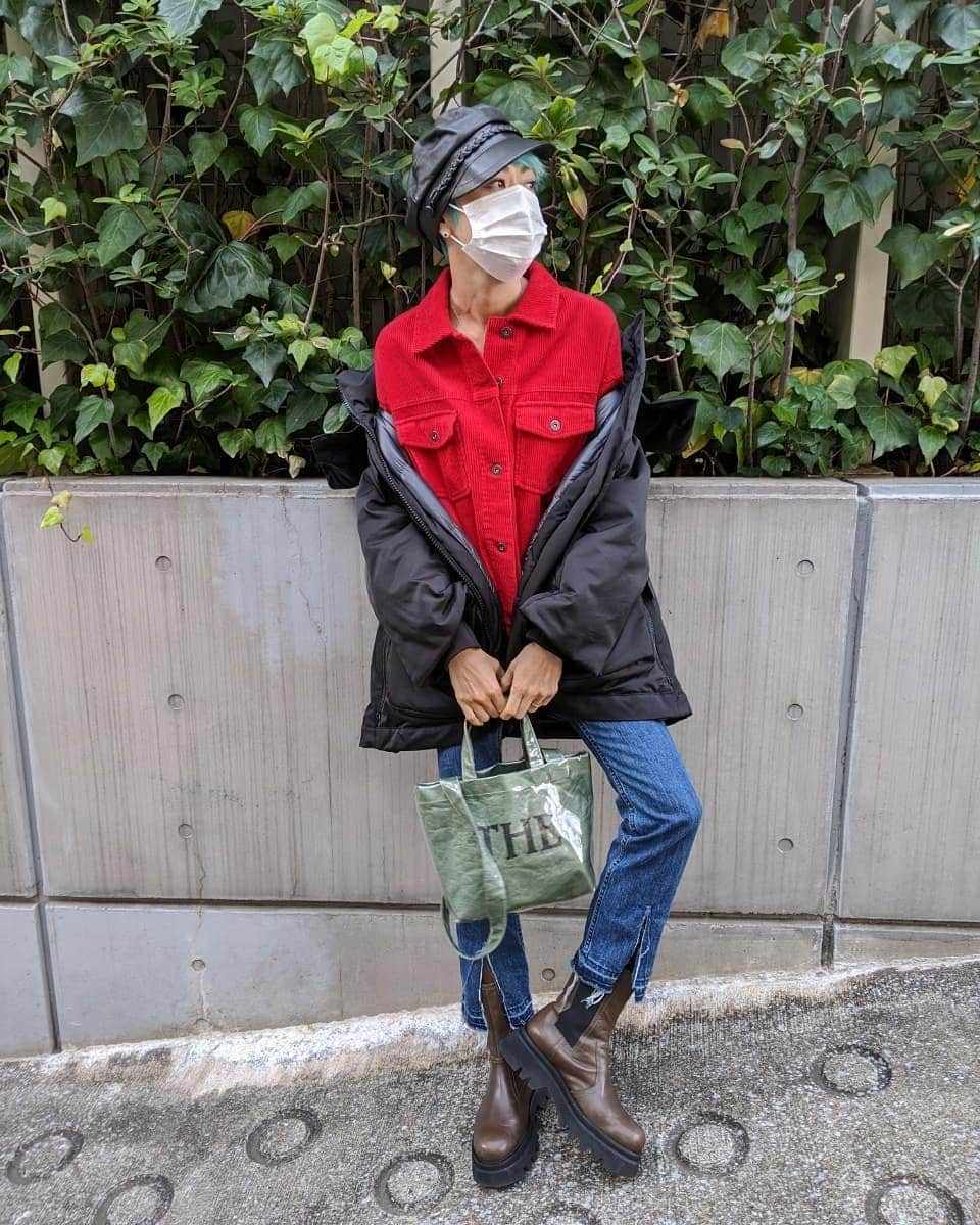 山田優さんのインスタグラム写真 - (山田優Instagram)「#いつかのしふく  #ゆうのしふく  #yusoutfit #outfit   #downjacket  #uniqlojilsander @uniqlo   #outer & #boots #zara @zara   #denim  #coel @coel.official   #bag  #theweekendhotel @the_weekend_hotel」2月2日 14時50分 - yu_yamada_