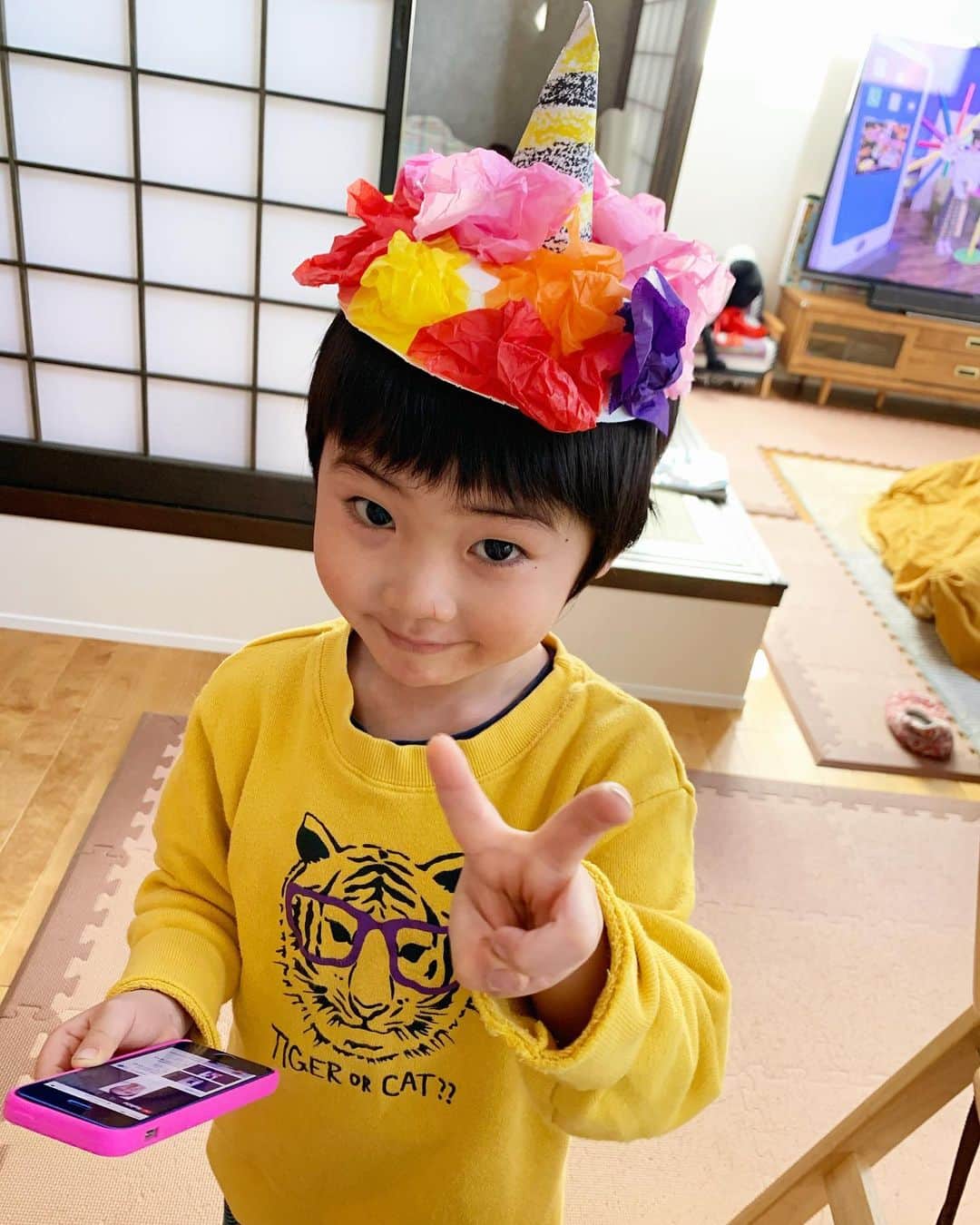 藍のインスタグラム