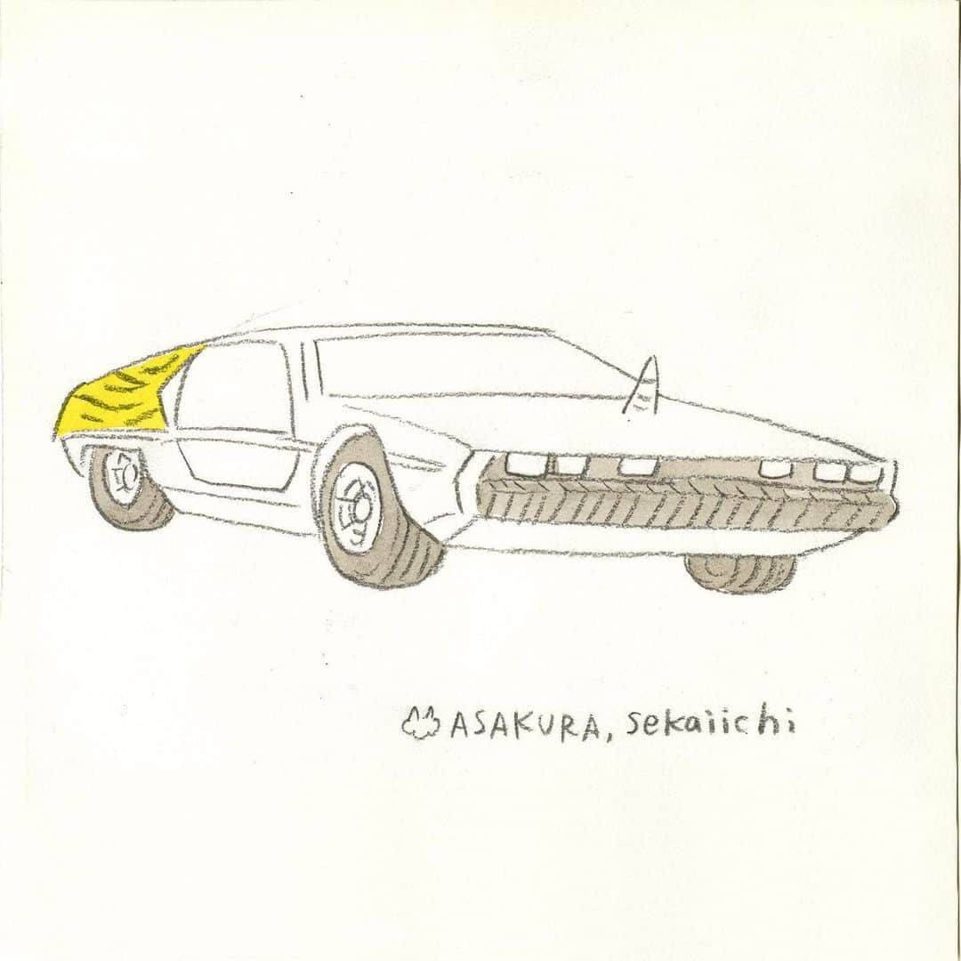 朝倉世界一のインスタグラム：「Oni's car」