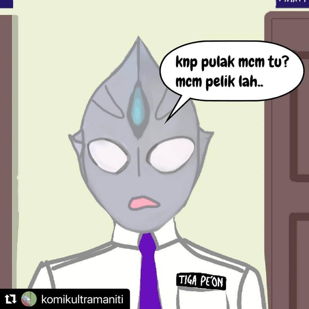 Koleksi Komik Malaysiaさんのインスタグラム写真 - (Koleksi Komik MalaysiaInstagram)「#Repost @komikultramaniti with @make_repost ・・・ Cikgu.. Taro Ooo cikgu. Terus terang je lah ______________________________ {Solo Owner @ Solo Admin} Follow 👉  @komikultramaniti Untuk Melihat Post Berkaitan Ultraman Merapu  🔷 Follow!!! Follow!!! FOLLOW !!!!!!!!! Kalau Tak Nak.. Tidak mengapa.. Tak Paksa pun😎💪.  🔷 Komen yg MURNI" saja. Komen kurang ajar (mencarut),(menghina) auto delete 🔊🚫.  🔷 Jika Berminat Mana2 Post di Page ini, Boleh share di Story Anda. Dan Sila Tag Rakan2 Anda Untuk Berkongsi Hiburan. ------------------------------------------------------------------we CONTENTS ⬇️ 🔊 Memes Ultraman 🔊 Fakta Merapu Ultraman 🔊 Parody Ultraman 🔊 Dub parody Ultraman 🔊 Komik Ultraman 🔊 Berita Merapu Ultraman   ATTENTION!!!!!!! 🚫 Do not take @ save and repost any pictures/videos without my permission.  __________________________________________ (Hashtags ) 🖍️🖍️🖍️ #Tokusatsu #Ultraman #MemesUltraman #MemeMerapu #TokusatsuFans #Komik #KomikUltraman #LawakHambar #Henshin #ReiwaRiders #ShowaUltraman #HeiseiUltraman #ReiwaUltraman #UltraFanMalaysia #FaktaMerapu #TokusatsuMemes #Memes #UltramanMemes #UltramanZero #UltramanMerapu #UltramanZ #Titan #KamenRider #TokuMalay #Anime #Kamensatsu #LawakMerapu #UltramanTaiga #Tartarus  ─────────────────────────── My Handsome and Pretty partners 🚩 __________________________________ ✔️ @faktakamenridermalay  ✔️ @faktaultramalay  ✔️ @ultrafanpage.malay  ✔️ @ultraspark.my  ✔️ @kamensatsu.my  ✔️ @ultrariders.malaysian  ✔️ @komik_ultraman_malaysia  ✔️ @rayya_113_gd  ✔️ @ultra.riders_ind  ✔️ @seigi.taiga_id  ✔️ @seigi_z.id ✔️ @ultraman80_fanspage  ✔️ @yb_ultra.fact  ✔️ @ultraheroes_info __________________________________________  Thanks Support This Ultra Fan Page🇲🇾 _________________________________________」2月2日 15時25分 - tokkmungg_exclusive