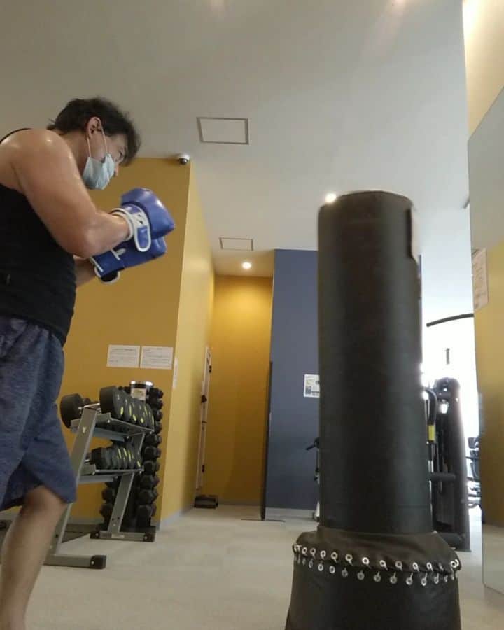 TAJIRIのインスタグラム：「buzzsawkick training.#ajpw #tajiri #wrestling」