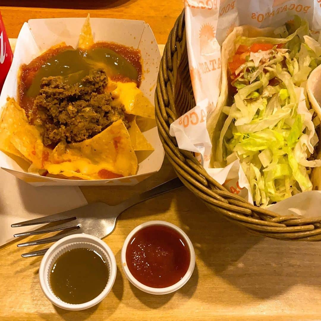 ブル中野さんのインスタグラム写真 - (ブル中野Instagram)「メイリッシュまほれちゃんとtacos🌮deデート❤️お話が進んで面白いコラボが出来そう🤗素敵な出会いに感謝です。#bullnakano #wwe#cmll #wwwa #wcw」2月2日 16時01分 - bull__nakano